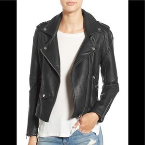 BLANKNYC Faux Leather Moro Jacket